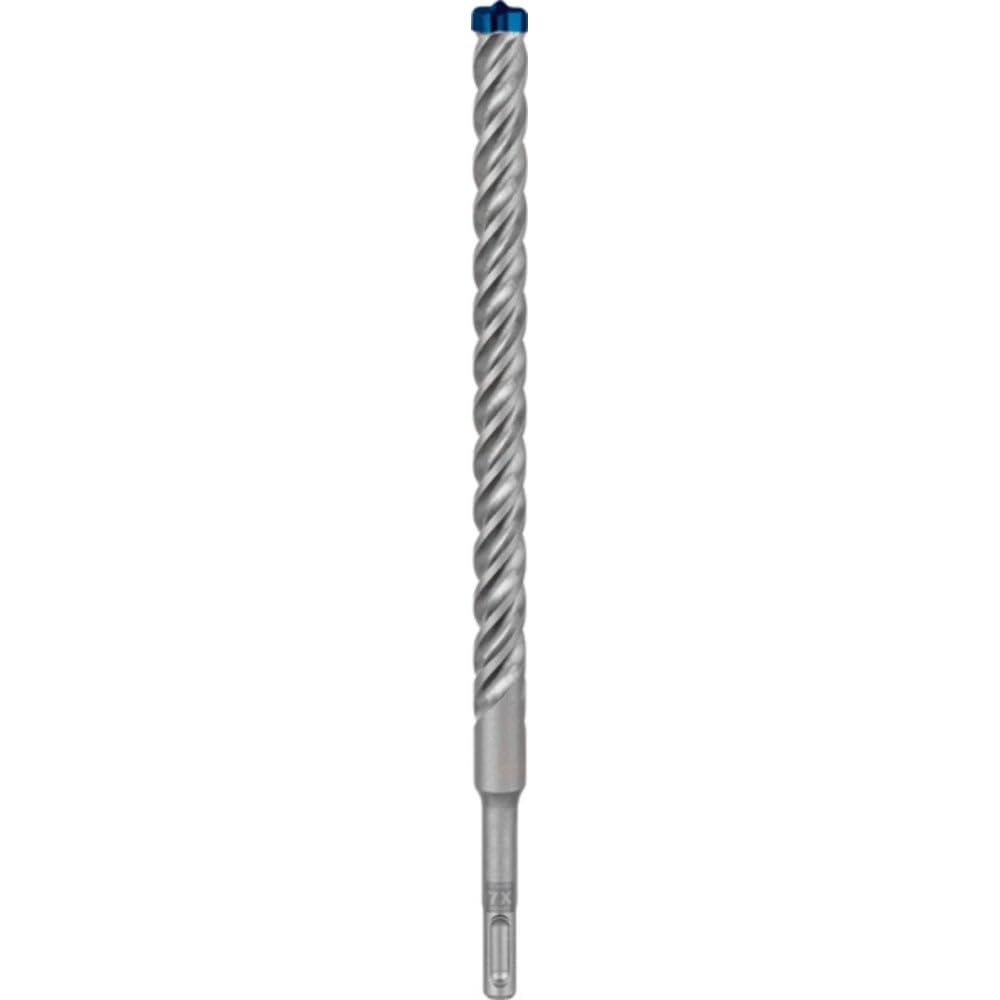 Bosch EXPERT"7X" - Punta per trapano a percussione in metallo duro SDS-plus, lunghezza totale: 15 x 265 mm