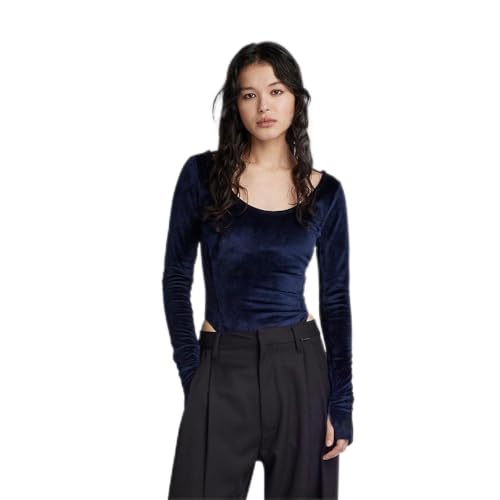 G-STAR Femmes Deep Scoop Slim Body ajusté et confortable