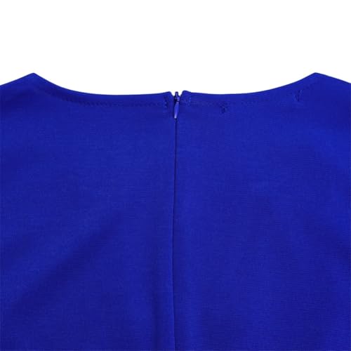 Women's Peplum Bodycon Dress Elegant V Neck Half Sleeve Office Work Midi Pencil Dress Summer Dresses4