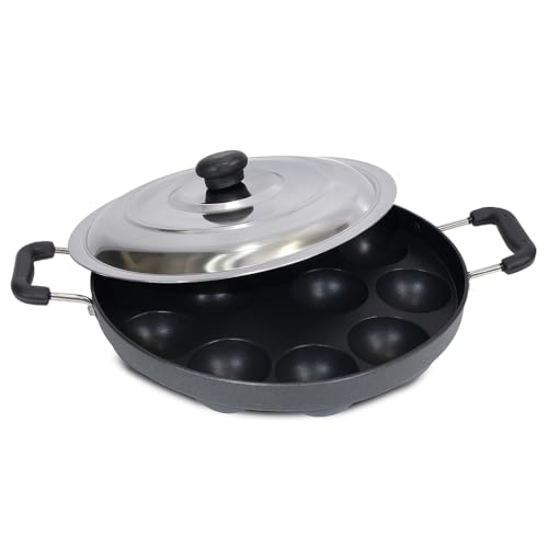 Shriya 12-Cavity Appam Maker