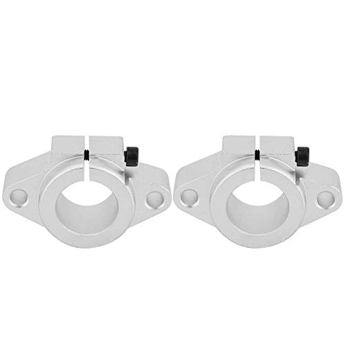 SHF20 Linear Rail Shaft Rod Guide Support Stand, 2 Pack for 3D Printer