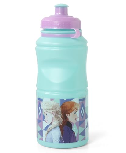 Image of STRIDERS STOR 2PCS BTS Frozen Ice Magic Lunch Box & 420ml Water Bottle Set for Kids | Insulated School Lunch Kit | Leakproof & BPA Free | Gift Box Packaging | Ideal for School, Travel & Picnics