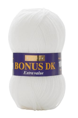 Hayfield Bonus DK - White (961) - 100g