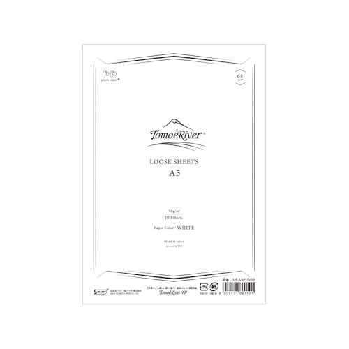 SAKAE�e�N�j�J���y�[�p�[ ���e�p�� A5 Paper Paper ���[�Y�V�[�g �g���G���o�[FP 68g �z���C�g ���n SR-A5P-W68