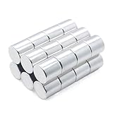 DHAEY Science Magnets 2/5/10/30 Pcs 10x10 Neodymium 10mm x 10mm NdFeB Round Super Permanent Magnetic imanes Disc Industrial(10pcs10x10)