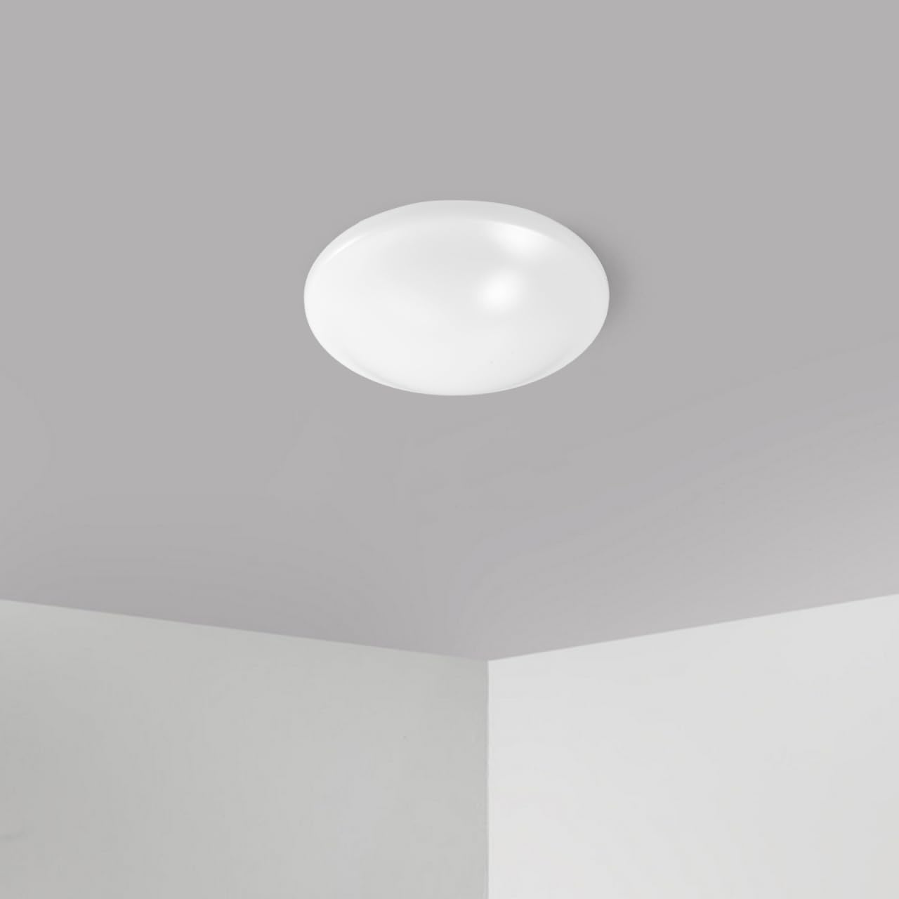 OUNONA Ceiling Light Fixture Cover 8 Inch Round Twist Lock Lightshade with Diffuser for Bedroom Kitchen Bathroom Indoor Lighting Accessory - Image 4