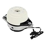 INFINAUTO Engine Motor Mount, Engine Mounting No.A1662406917 for Mercedes Benz GLE W166 3.0T 7A/MT 2015-2019 Silver Tone White Black, 1 Pc