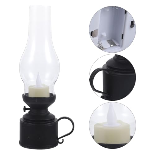 Lámpara de queroseno LED vintage LIFKOME para crear luz ambiental en mesas y bodas 6