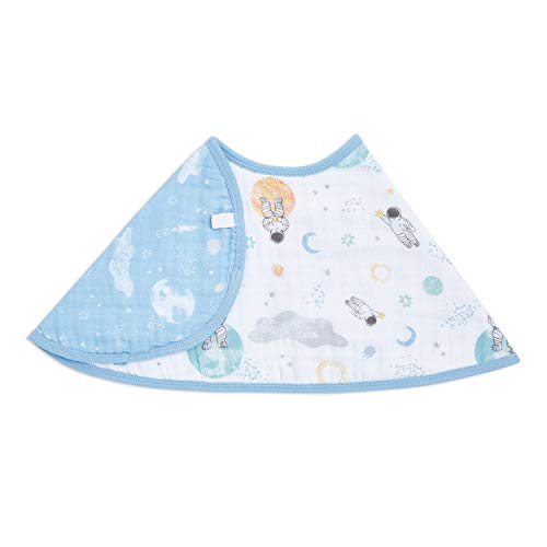 aden + anais™ essentials Bavoir d’épaule burpy bib® prélavé en mousseline 100% coton, Bavoir pour bébé absorbant, Multi usages, Garçon et Fille,...