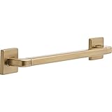 Delta 41918-CZ Modern Angular Decorative ADA 18 in. x 1.25 in. Grab Bar, Champagne Bronze
