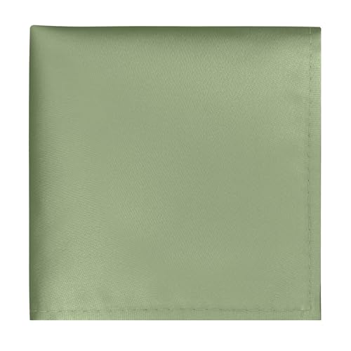 Image of Men's Pocket Square, Solid Color Boys Handkerchiefs for Men Wedding Party