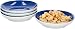 Produktbild Ritzenhoff & Breker 4er Geschirrset Schale Doppio in Indigo-Blau aus Porzellan I flach mit 10 cm Ø und 2,1 cm Höhe I Bunte Schälchen für diverse Snacks und Antipasti I Spülmaschinenfest