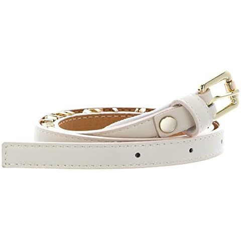 VALENTINO Emma Winter Belt W105 Ecru/Oro Cover