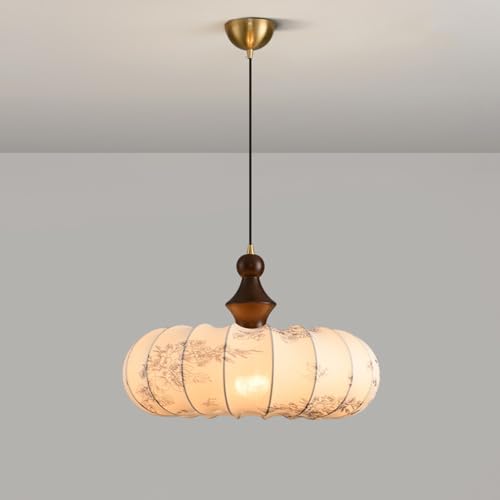 Lustre médiéval LED de 45 cm de style rétro pour salon et chambre
