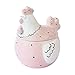 Zerodeko Decorative Ceramic Jar Ceramic Chicken Cookie Jar Biscuit Treat Jar Kitchen Canister Food Snack Storage Jar Candy Dish Easter Loose Tea Caddy Holder for Kitchen Counter Sugar Coffee