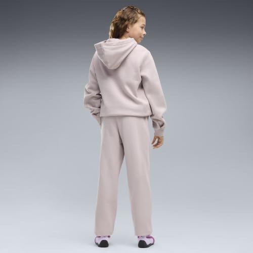 PUMA Ensemble de survêtement zippé Essentials Script Enfant et Adolescent 164, Misty Pink