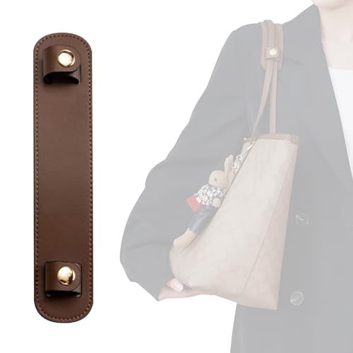 Image of Shoulder Strap Pad Replacement,Microfiber Leather Strap Pads Detachable Cover for Tote Bag
