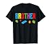 Brother Master Builder Building Bricks Blocks Family Set Men T-Shirt