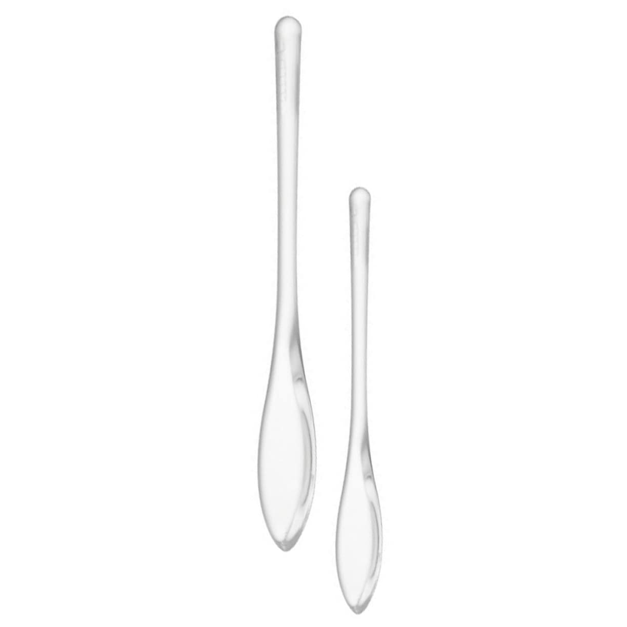 Wakauto 2pcs Coffee Stirring Spoons Honey Jam Spoon Set Multifunctional Stirring Rod for Bar