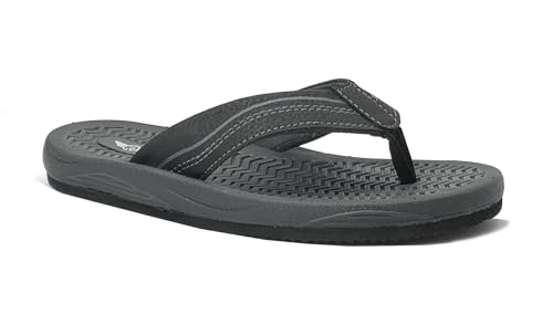 Image of REDVOLUTION New Boys' Beach Sandal TRIBAL Tattoo | Geometric Bali Flip-Flop Sandals
