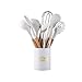 Produktbild Küchenhelfer Silikon Kochen Küchenutensilien Set 11pcs, Küchenhelfer Set Hitzebeständige Holzgriffe Werkzeug Kochen