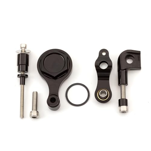 Fixation Amortisseur Direction Yamaha YZF R1 R6 Aluminium CNC Anodise