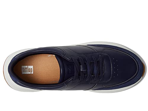 Image of FitFlop Women's F-Mode Leather /Suede Flatform Sneakers