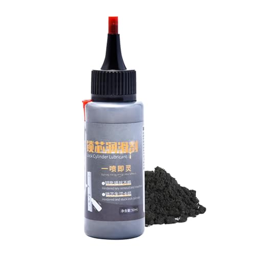 Generic WVOFDQ6L0VI3C0IXCB Graphite Powder Lubricant - Dry Lube For Locks, Hinges, Tools, High Purity | Metal Lubrication Powder, Smooth Friction Reduction, Power Tool Lubricants cover