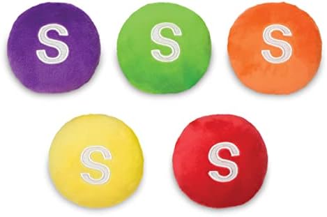 iscream Skittles Package 16" x 8.5" Pillow Set with Mini Skittles Candy Pillows