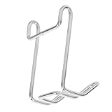 Mobestech Bathroom Corner Shelf Razor Holder Wall Mount Shaver Organizer Stainless Steel No Drill Hair Tool Organizer