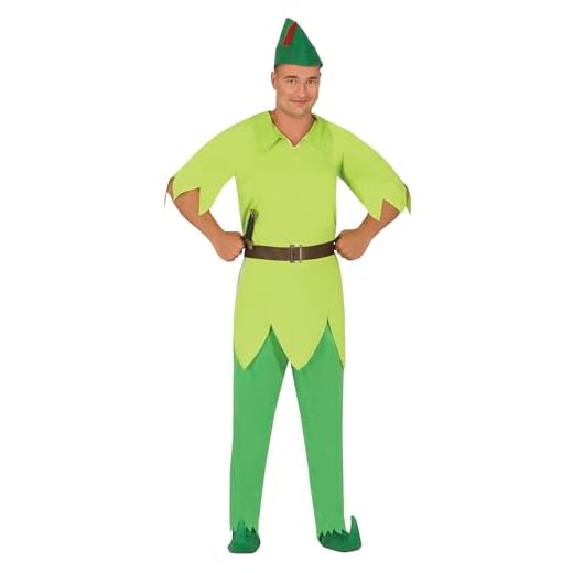FIESTAS GUIRCA Disfraz de Arquero Verde para hombre M