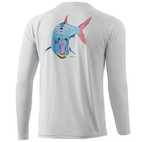 HUK Marolina Vc LS XXXL maillot de pêche homme pour vos journées en mer et lacs