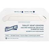 Genuine Joe GJO10150 Recycled Toilet Seat Cover, White (Case of 2500)
