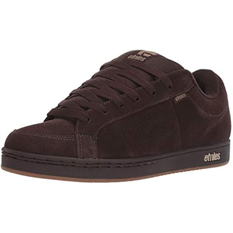 Etnies Men's Kingpin Skateboarding Shoes, Brown Cover