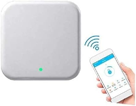 Eazyliv Smart Solutions Door Lock WiFi Gateway, Bluetooth Keyless Entry Door Lock Deadbolt Wi-Fi Bridge, Remotely Control Keypad Deadbolt WiFi Hub Work with TT Lock APP and Alexa(TTLock Gateway)