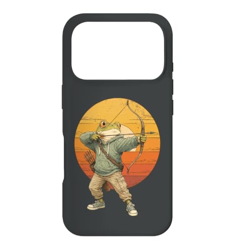 Frog-Archery, �A�[�`���[�A��Ƌ|�A�X�|�[�c�A�A�[�`�F���[ �X�}�z�P�[�X iPhone 17 Pro �p