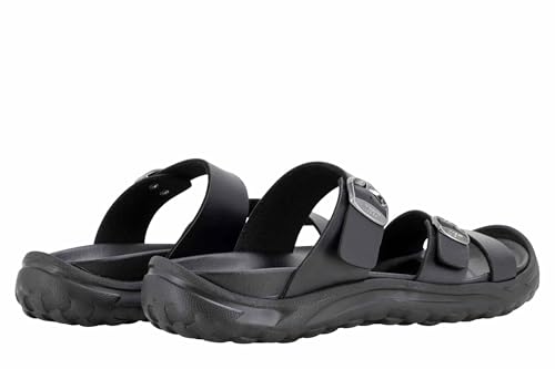 MBT Oita (Recovery Sandals) Anatomical Shoes in Black for Men in Size 103