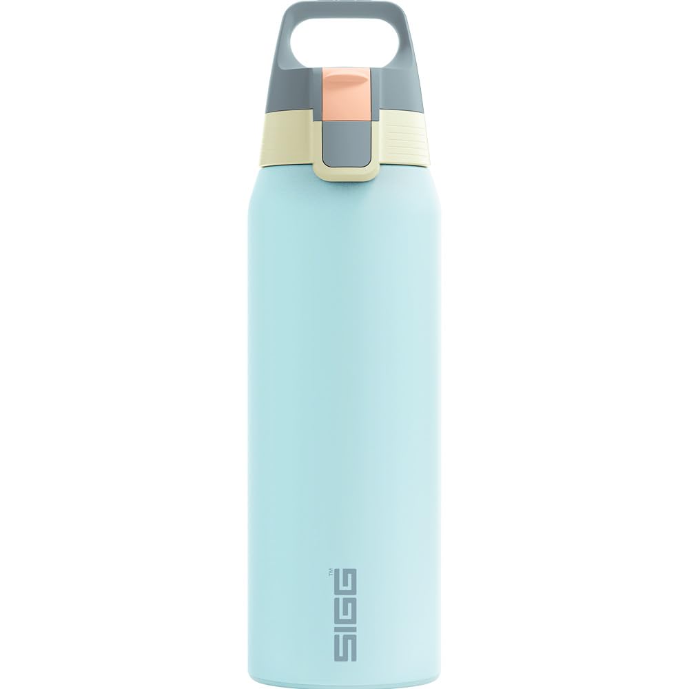 SIGG - Insulated Water Bottle - Shield Therm One Multicolor Breeze - Carbonated Drinks - Leak-Proof - Dishwasher Safe - BPA Free - 90% Recycled Stainless Steel - 0.75 L