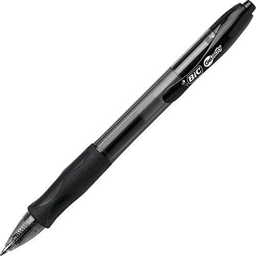 BIC Gelocity Gel Pen, Medium Point (0.7mm), Black Ink, 24-Count - image 4