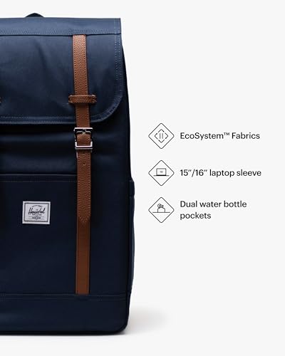 Image of Herschel Retreat Backpack, Navy, Standard - 23L