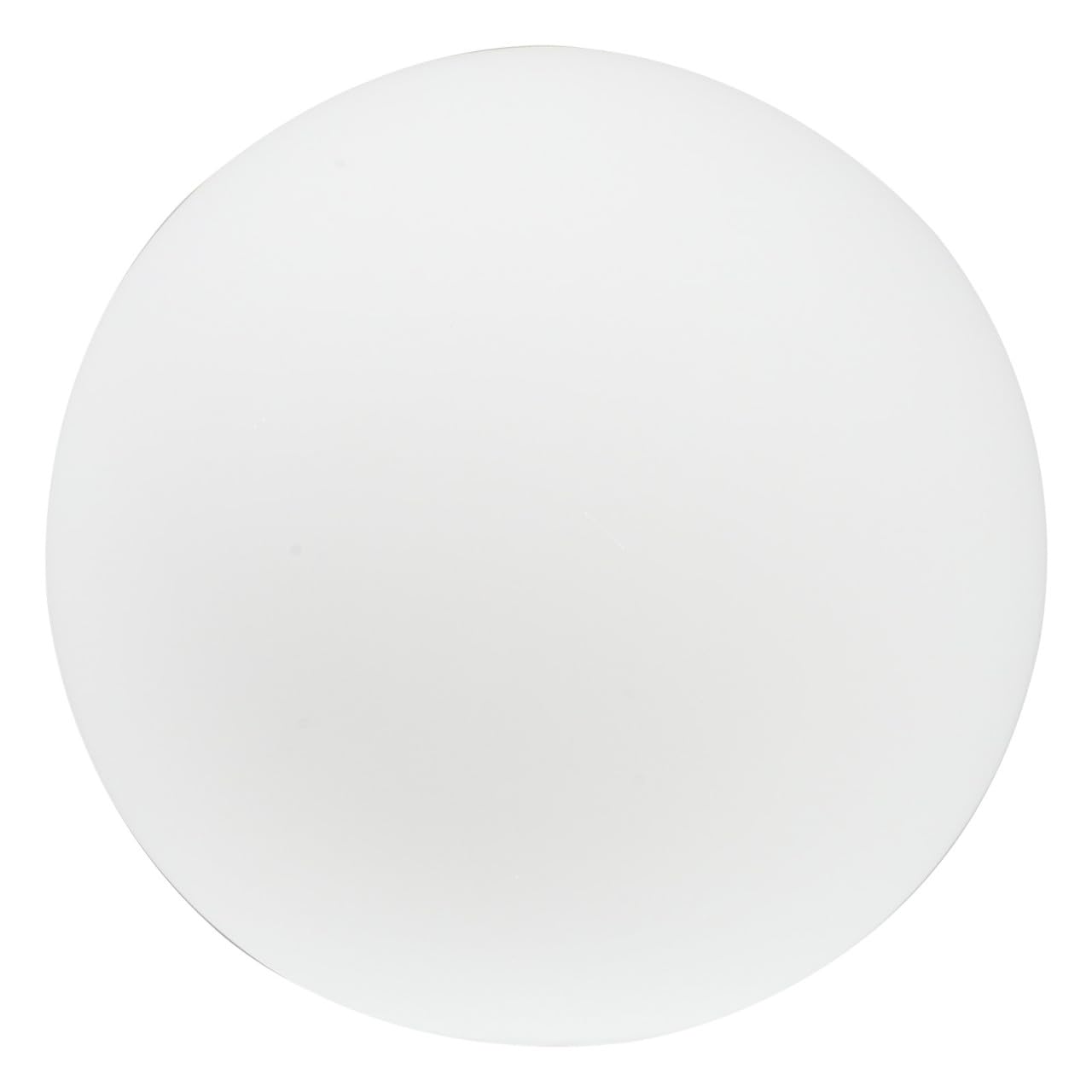 DOITOOL 12cm Glass Lampshade Replacement - Frosted White Globe Light Shade with 55mm Hole - Round Sphere Milk Glass Cover for Ceiling Pendant Lights - Opaque Matte Ball for Wall Lamp Sconce Decor