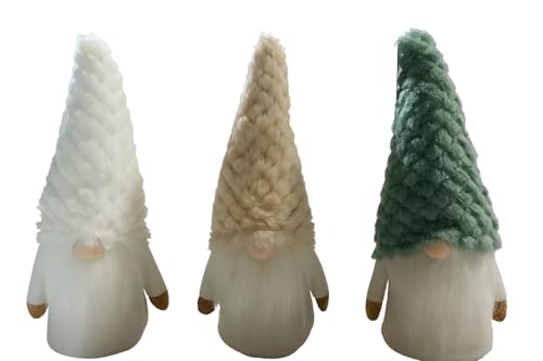 hausleben Deko Wichtel Set 3er – 23 cm Handgemachte Weihnachtsdeko...