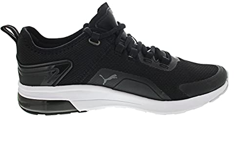 Image of PUMA Unisex's Electron Street Era Black-Dark Shadow White Running Shoe (37412601) (11 UK), Puma Black-Dark Shadow-Puma White