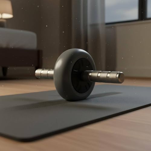 Rodillo Gimnasio perfeclan para Ejercicios Abdominales en Salón o Terraza 6
