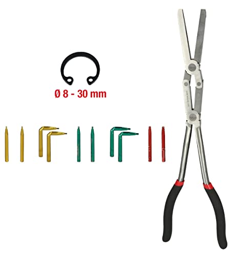 Pince circlips extérieurs KS TOOLS pour extraire les bagues bloquées