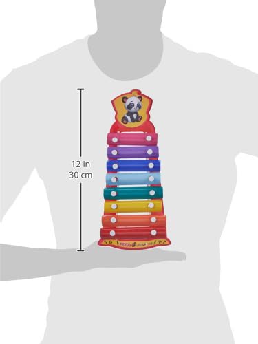 Image of WizToy Colourful 8 Different Tone Hand Knock Xylophone with Mallets