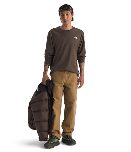 Image of THE NORTH FACE Men's Evolution Simple Dome Long-sleeve Tee | Cotton Shirt With the Classic Logo