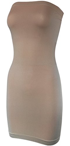 Image of KMystic Seamless Strapless Tube Slip Dress