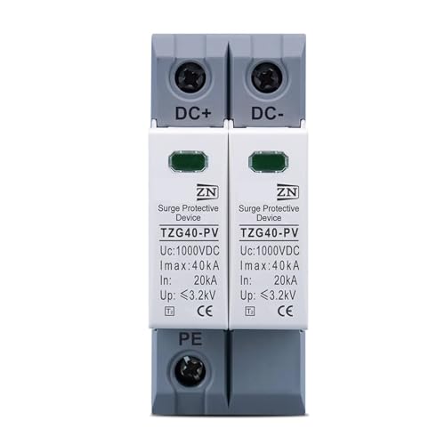 Parafoudre DC 500V pour protection contre surtension photovoltaïque domestique