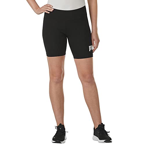 PUMA-Womens-Essentials-7-Logo-Legging-Shorts
